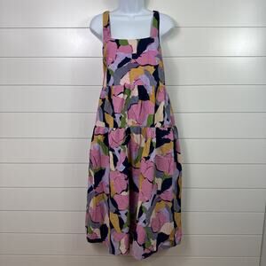 Ava & Viv Pattern Sleeveless Midi Dress MultiColor sz X (size 14W)